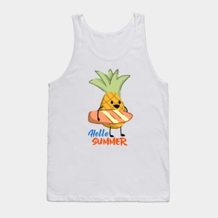 Summer Pineapple Tank Top